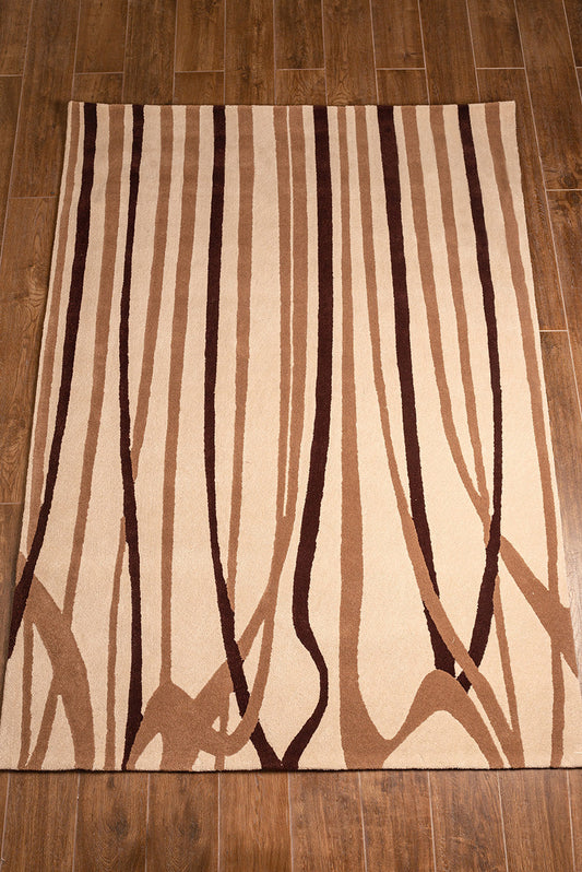 Tapis Ramas en Alpaga Couleur Camel
