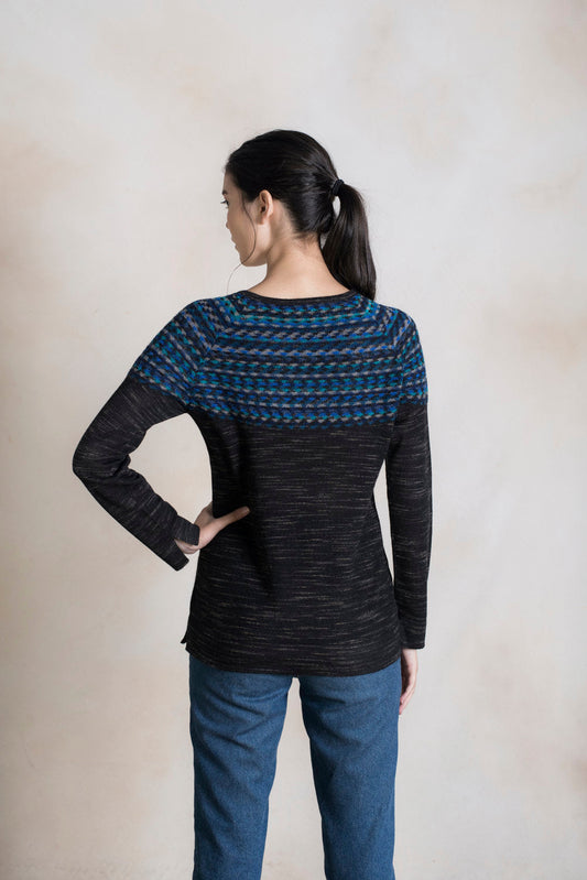 Pull Riana en Baby Alpaga Couleur Provincial