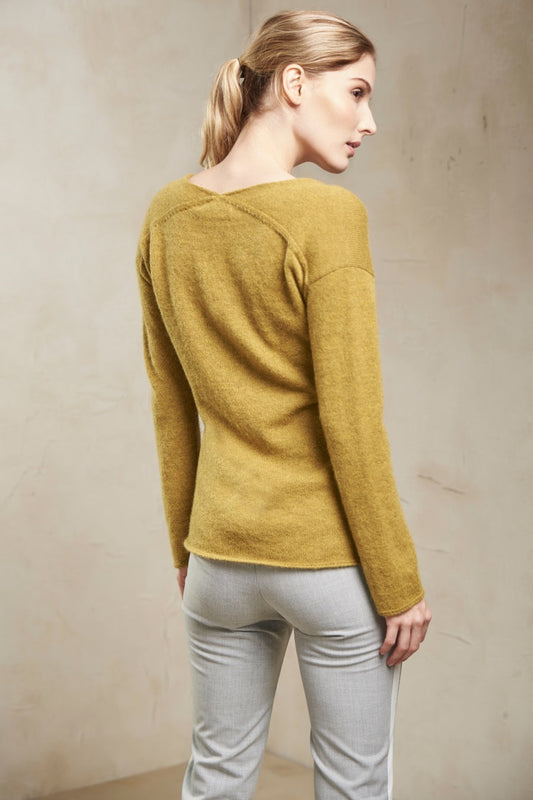 Pull Silencio en Baby Alpaga Couleur Ceylan
