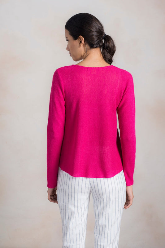 Pull Raquel en Baby Alpaga Couleur Jazzy