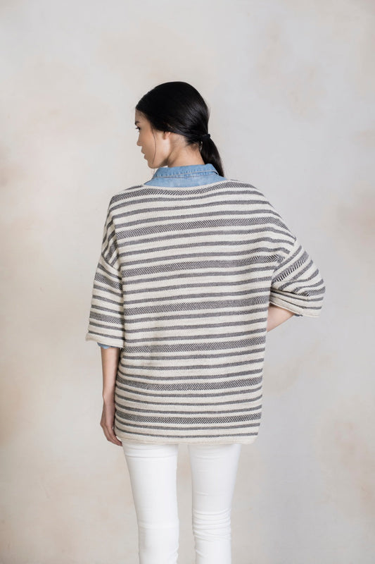 Pull Ritzy en Baby Alpaga Couleur Straw
