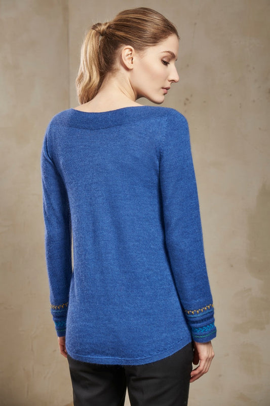 Pull Sillustani en Baby Alpaga Couleur Atmosfera