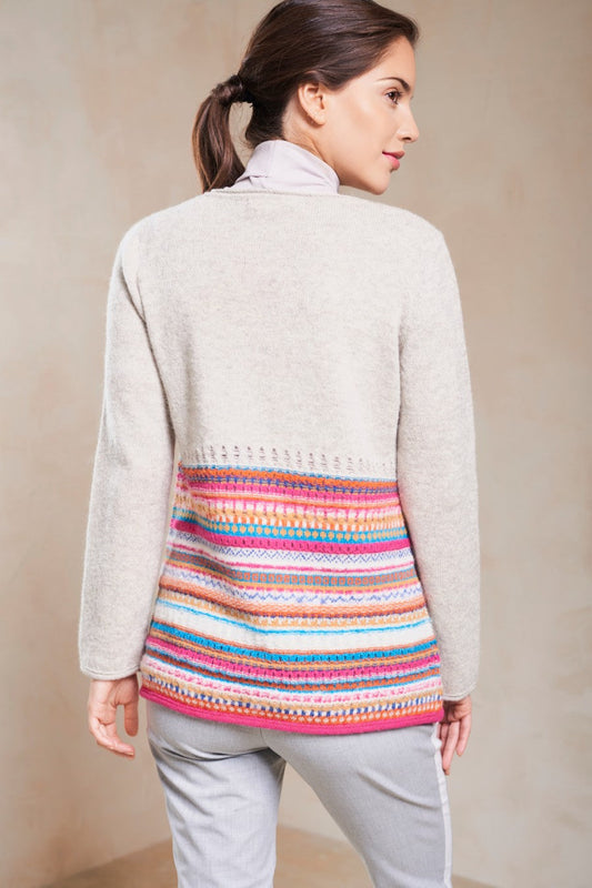 Pull Sacalla en Baby Alpaga Couleur Luna