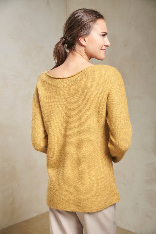 Pull Samantha en Baby Alpaga Couleur Solaris