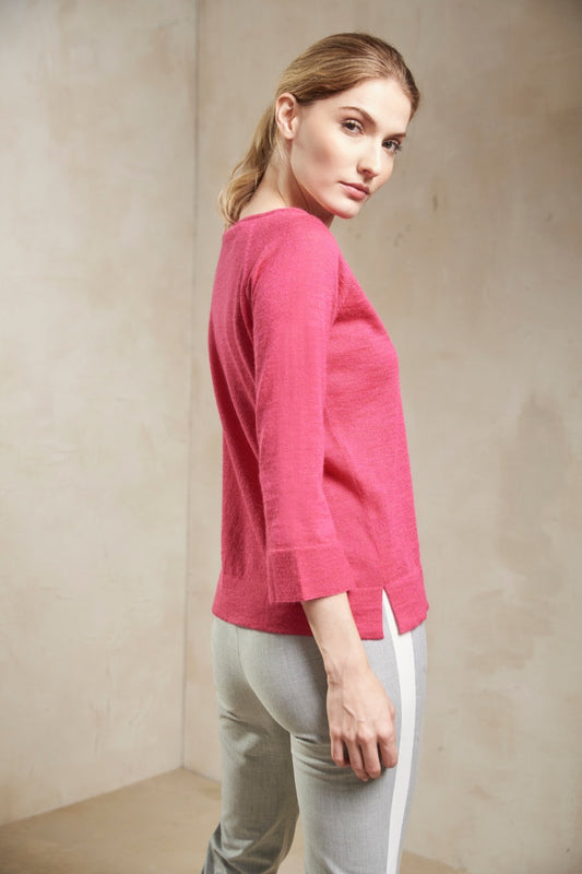 Pull Silvia en Baby Alpaga Couleur Gemma