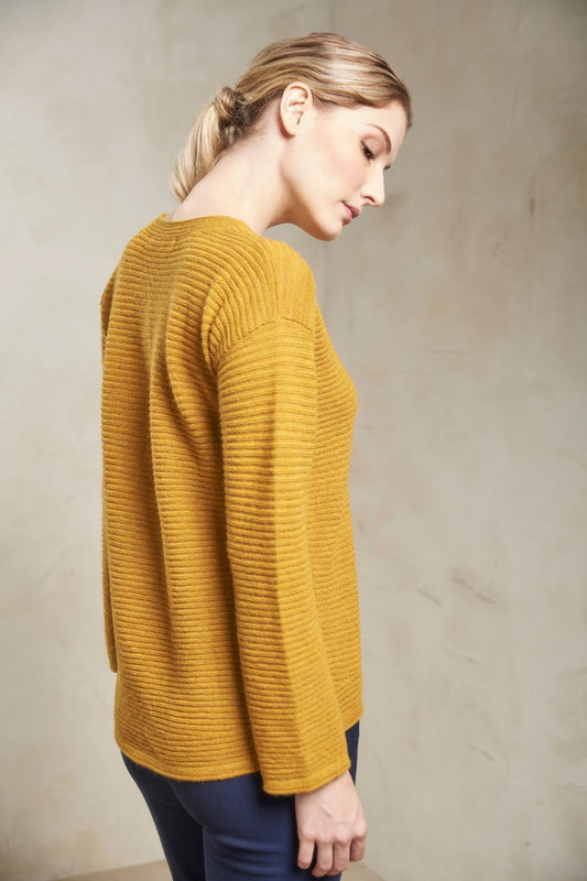 Pull Sybil en Baby Alpaga Couleur Fresia