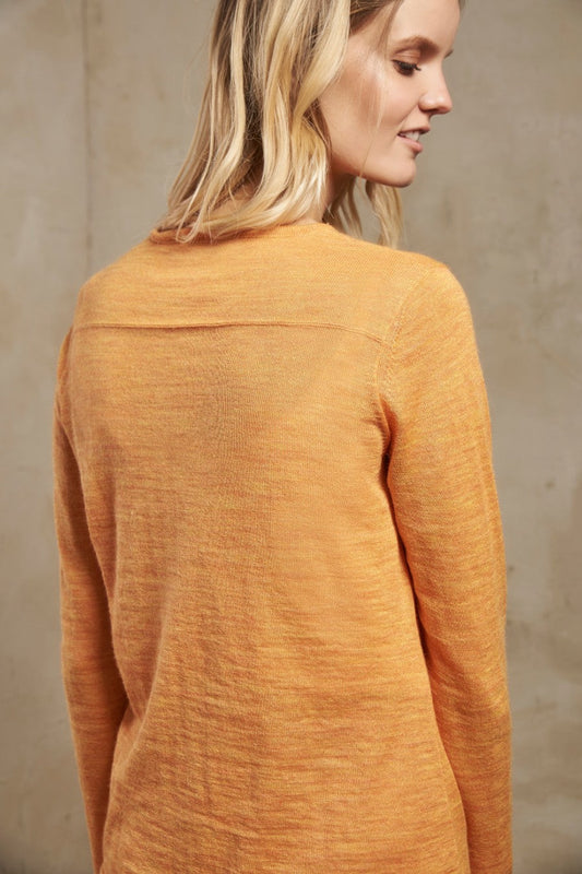 Pull Secoya en Baby Alpaga Couleur Banane