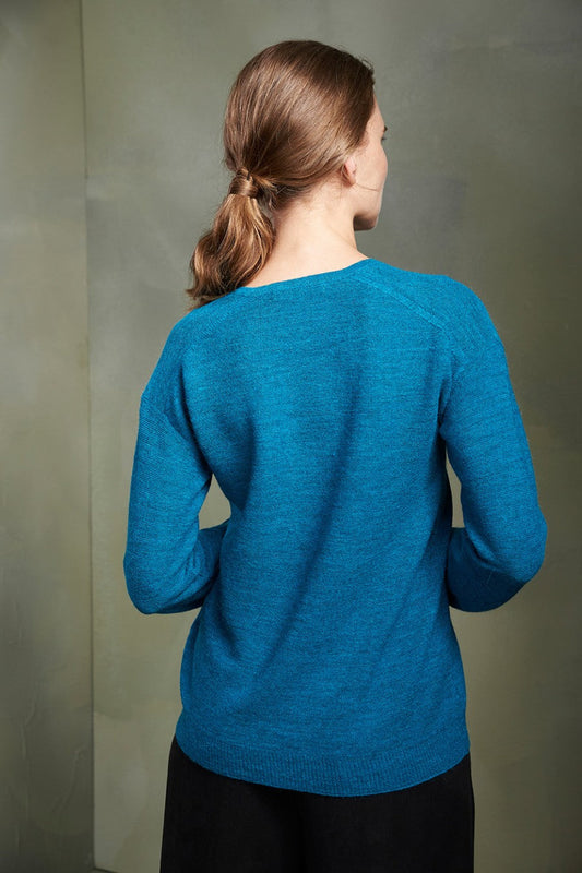 Pull Tiffany en Baby Alpaga Couleur Diesel