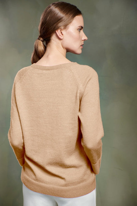 Pull Tasha en Baby Alpaga Couleur Nomad