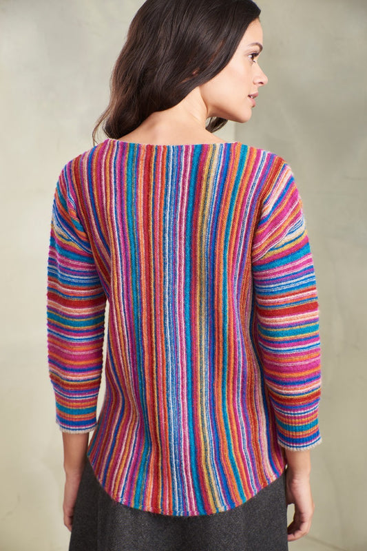 Pull Tamaya en Baby Alpaga Couleur Capulina