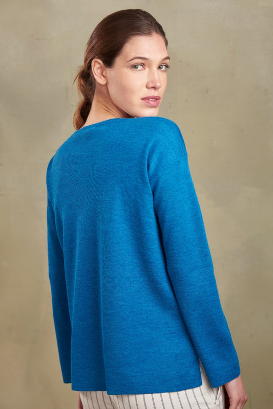 Pull Topaz en Baby Alpaga Couleur Atenas