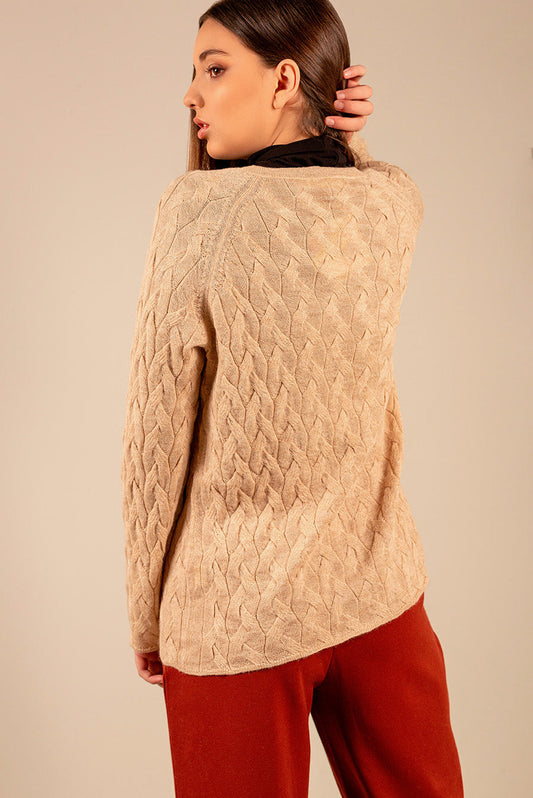 Pull Ubuntu en Baby Alpaga Couleur Nomad