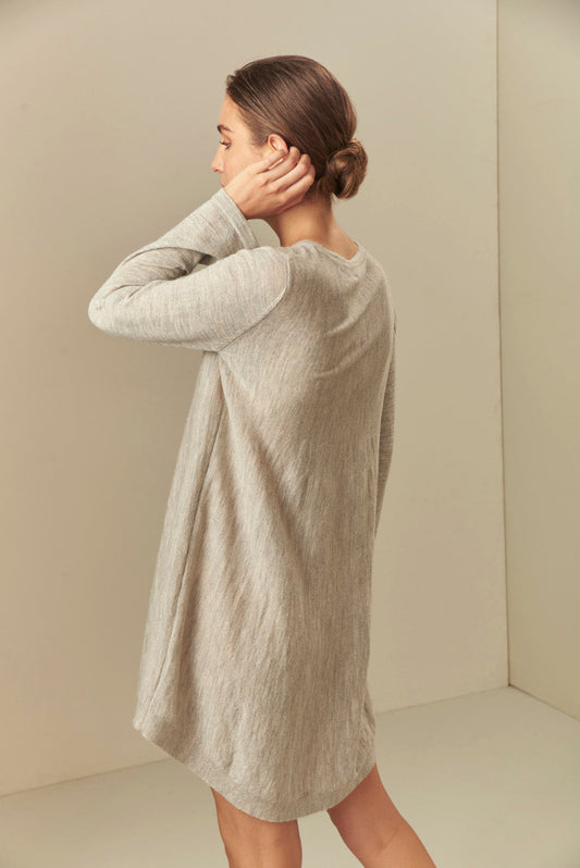 Pull Ubertina en Baby Alpaga Couleur Luna