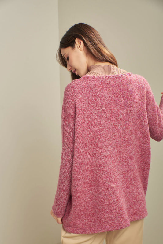 Pull Umbrella en Baby Alpaga Couleur Mellow