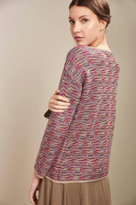 Pull Ucrania en Baby Alpaga Couleur Arena