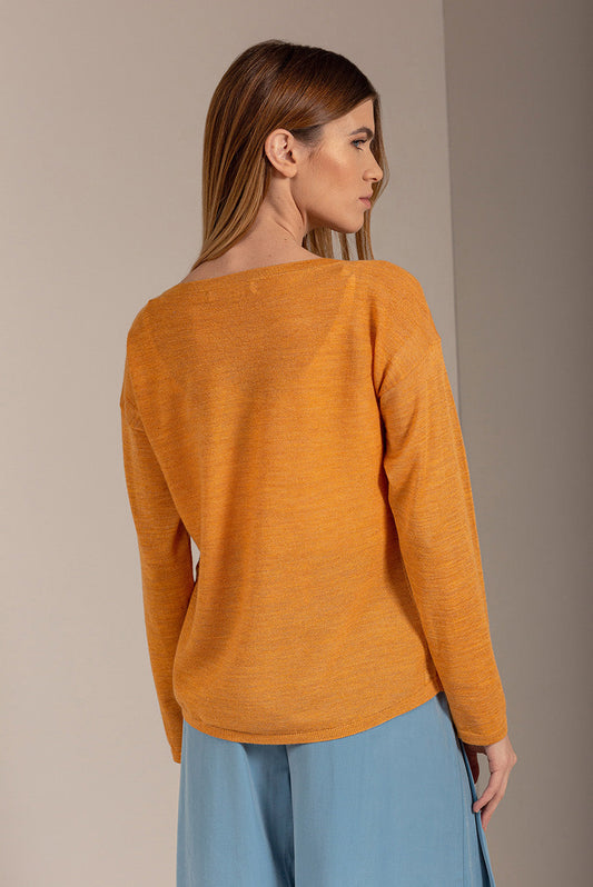 Pull Utopia en Baby Alpaga Couleur Pepita