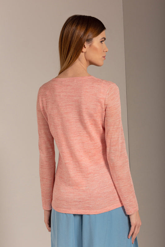 Pull Uva en Baby Alpaga Couleur Biba