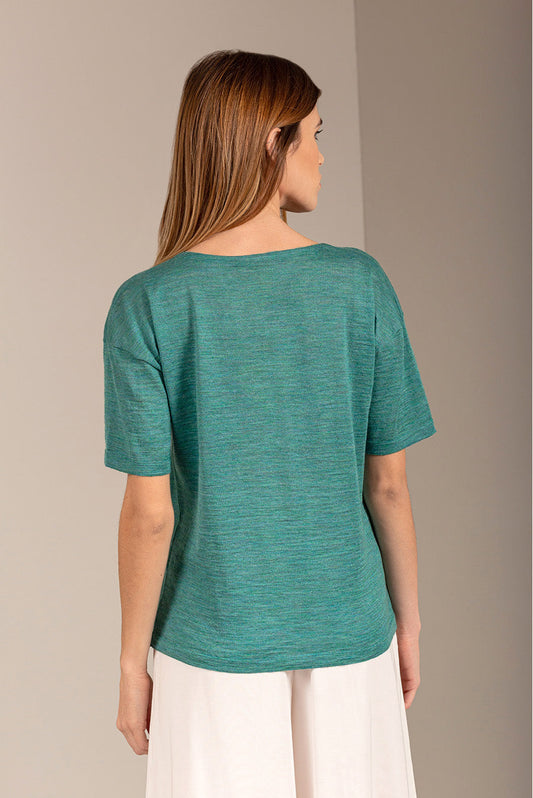 Pull Ushuaia en Baby Alpaga Couleur Arrecife