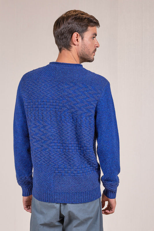 Pull Vicente en Baby Alpaga Couleur Astral & Mazari