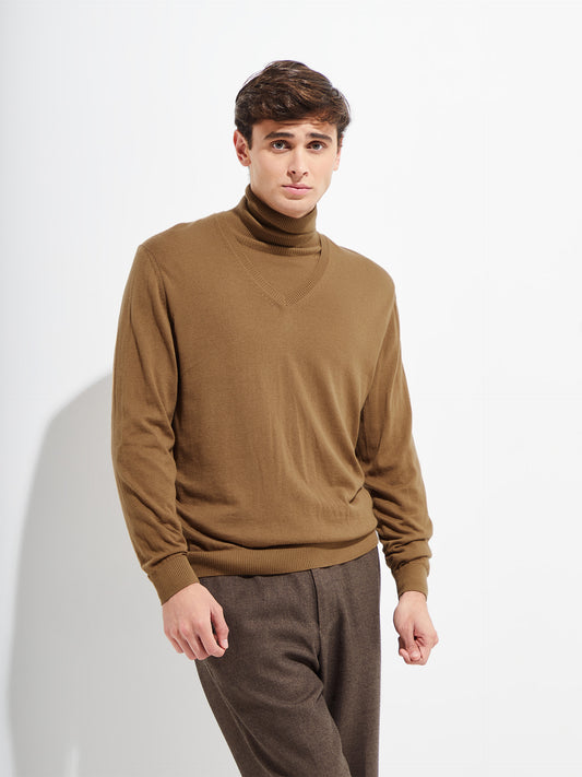 Suéter Brian De Vicuña Color Vicuna