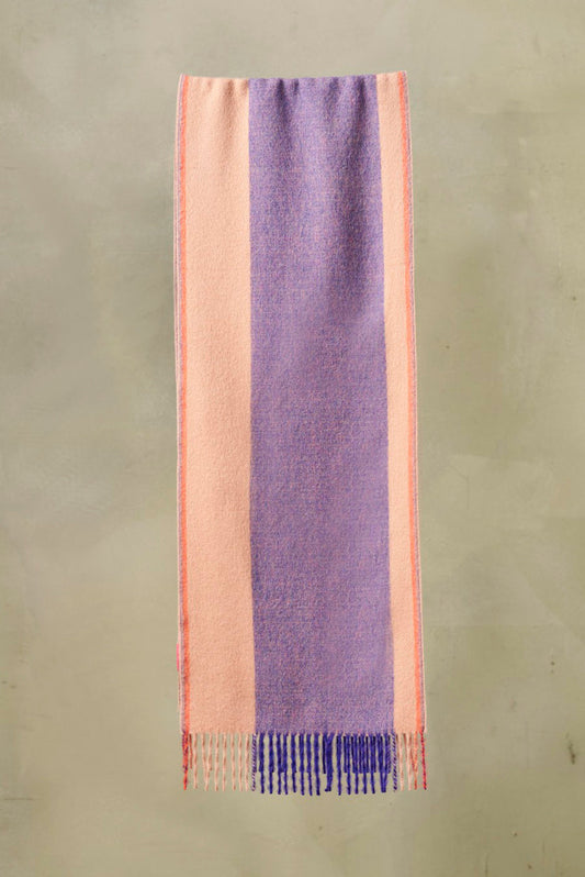 Écharpe Rear - A en Baby Alpaga Couleur Morado