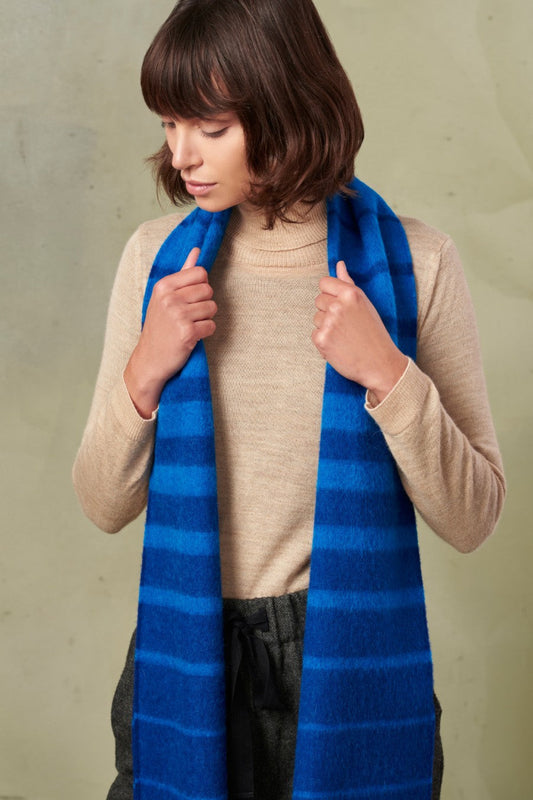Chalina Tadeo - A De Baby Alpaca Color Azul