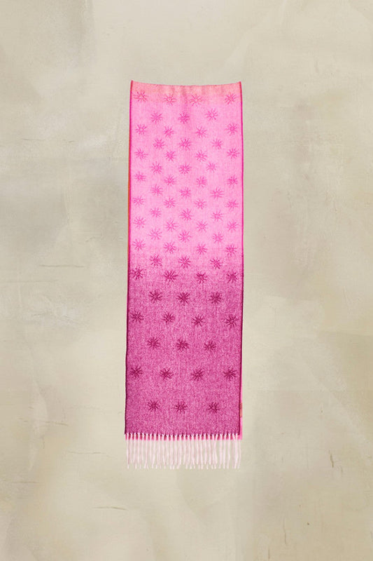 Écharpe Relampago en Baby Alpaga Couleur Rose