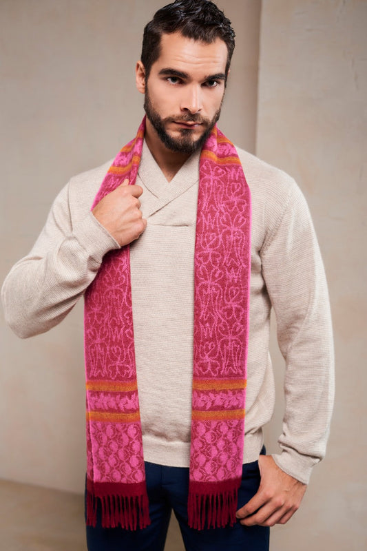 Chalina Serious De Baby Alpaca Color Rojo