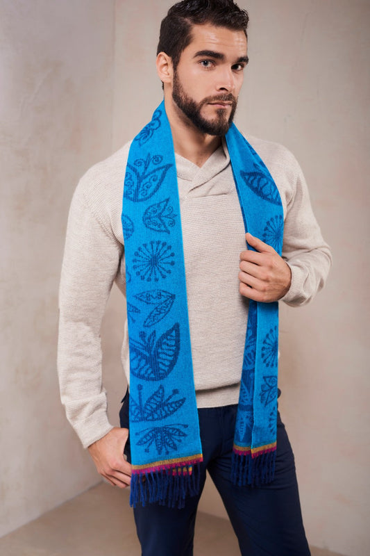 Chalina She De Baby Alpaca Color Azul
