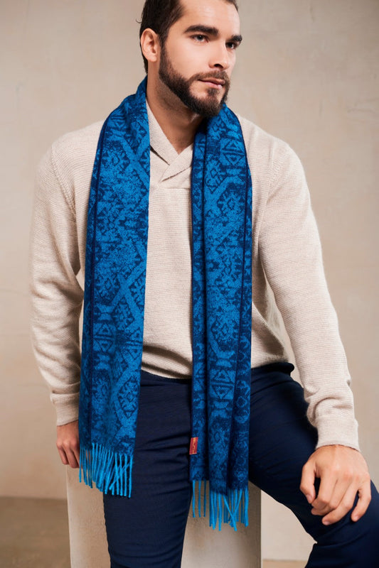 Chalina Smile De Baby Alpaca Color Azul