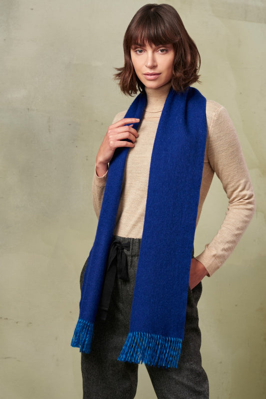 Chalina Talamo De Baby Alpaca Color Azul