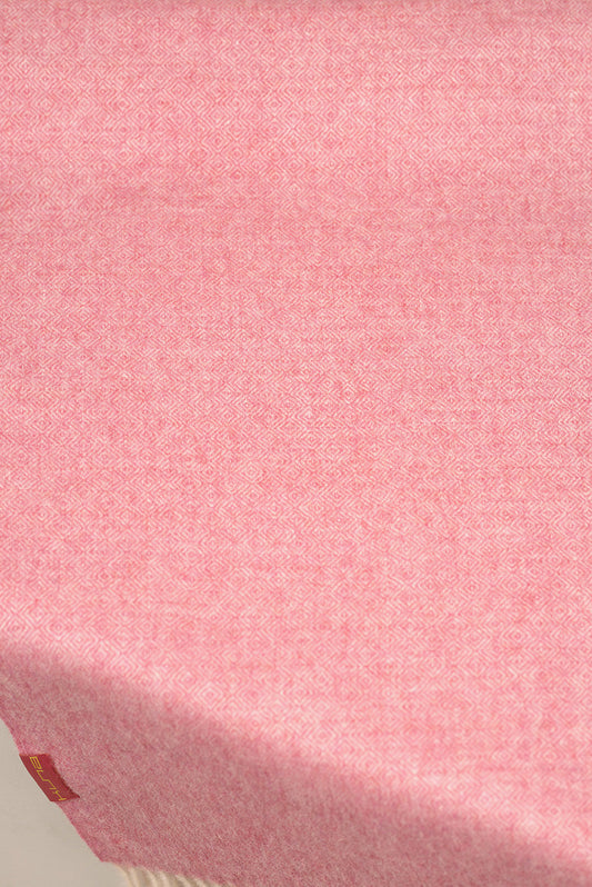 Écharpe Saturnin en Baby Alpaga Couleur Rose