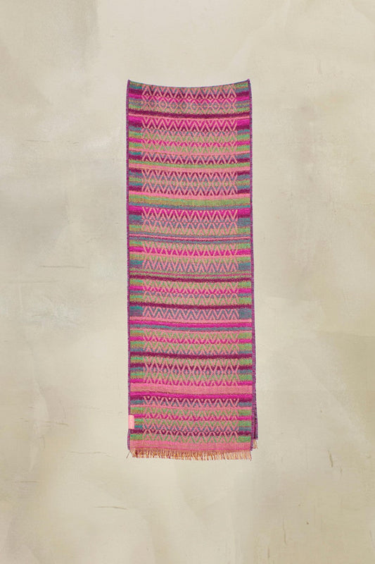 Chalina Tapiz De Baby Alpaca Color Guinda
