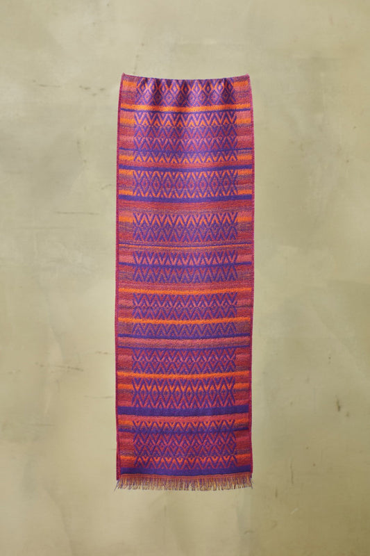 Chalina Tapiz De Baby Alpaca Color Morado