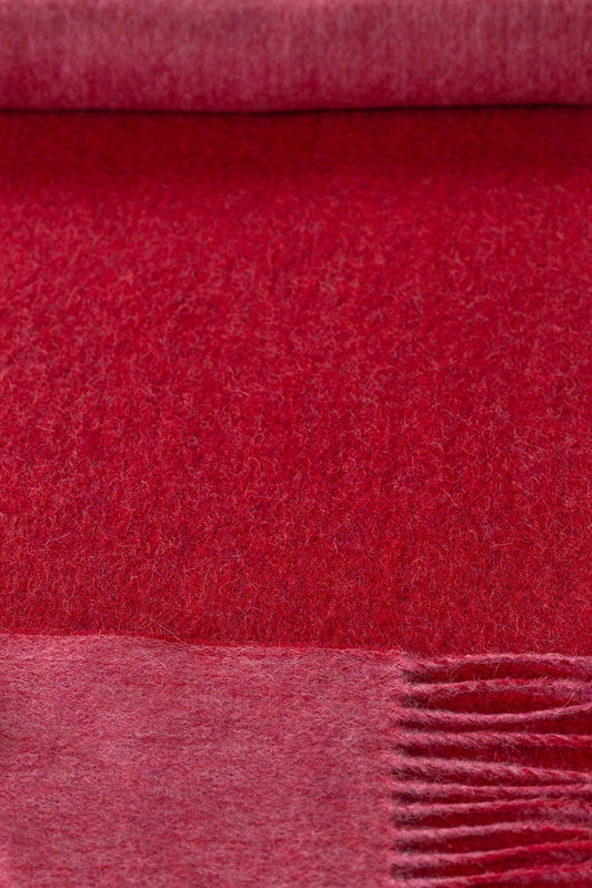 Chalina Tundra A De Baby Alpaca Color Rosso & Damask