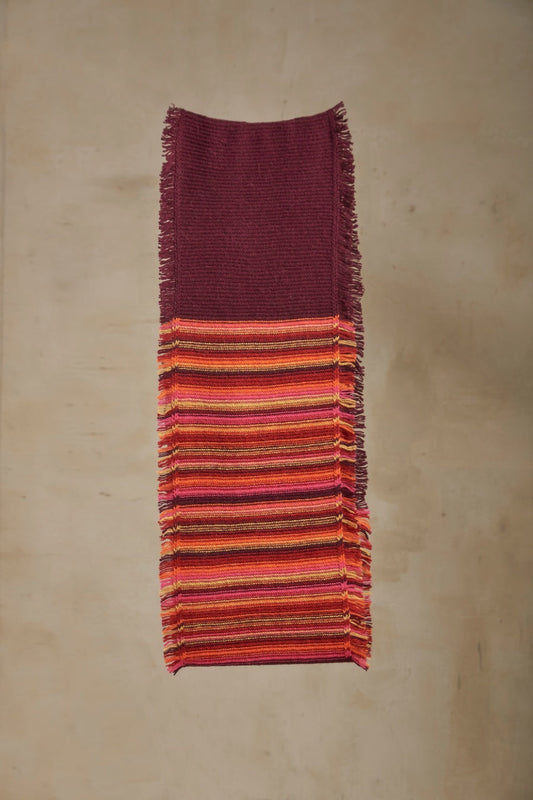 Chalina Solfa Infinity De Baby Alpaca Color Burgundy