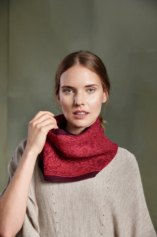 Chalina Tapay De Baby Alpaca Color Magenta