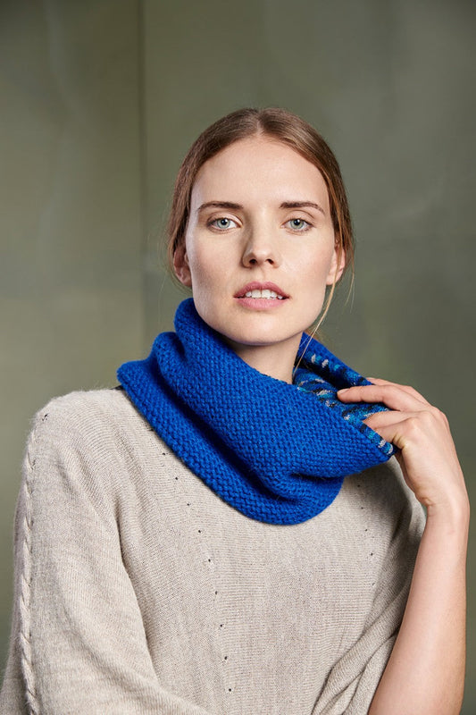 Chalina Tianna De Baby Alpaca Color Cadet & Blu