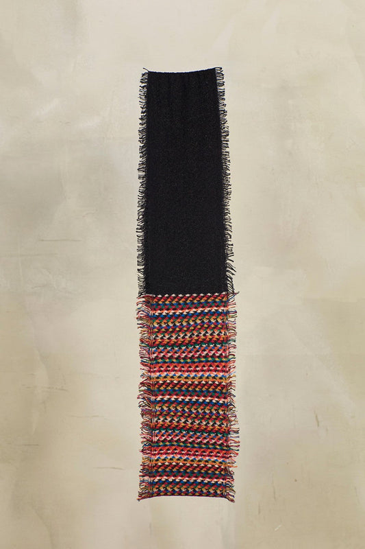 Écharpe Riana Infinity en Baby Alpaga Couleur Black