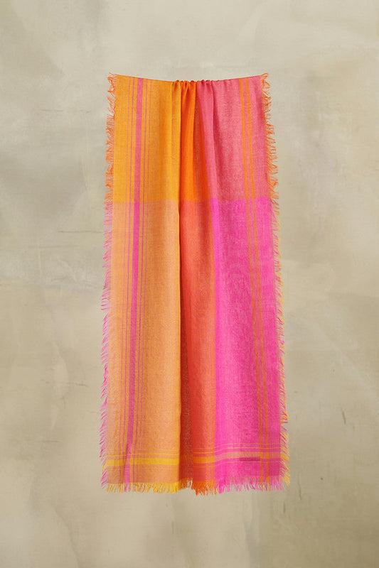 Étole Rincon en Baby Alpaga Couleur MultiCouleur
