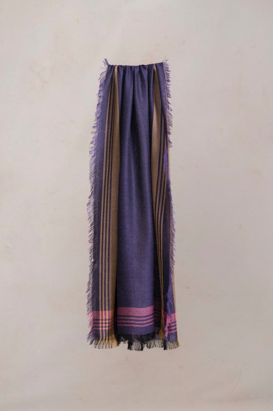 Étole Rimini en Baby Alpaga Couleur Morado