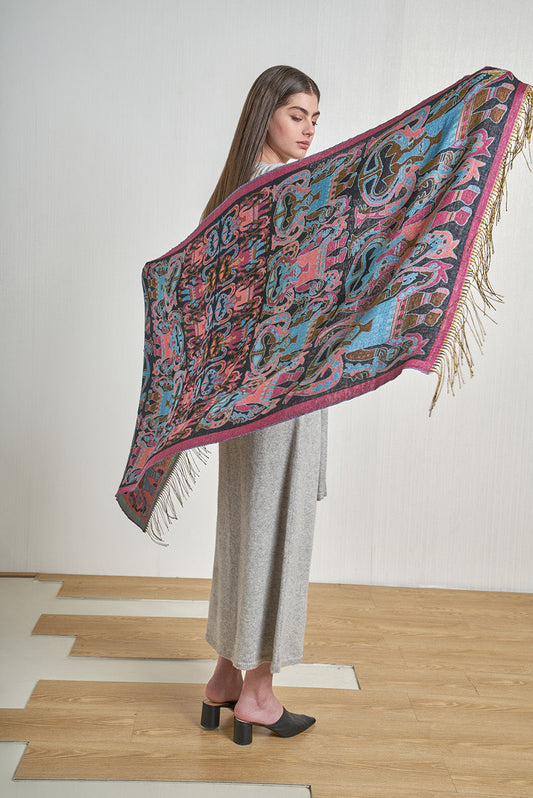 Estola Nazca - 11 De Baby Alpaca Color Multicolor