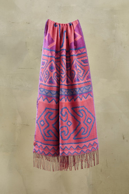 Étole Petirouge en Baby Alpaga Couleur MultiCouleur
