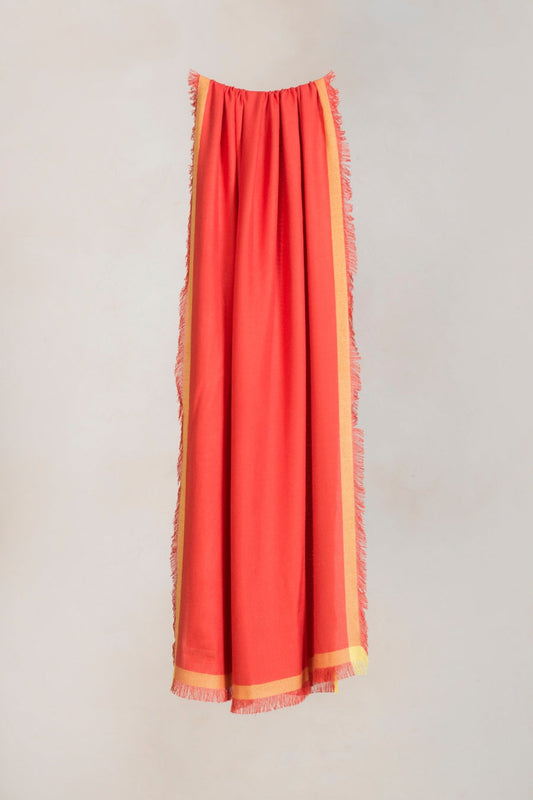 Étole Rolando en Bamboo Couleur Naranja