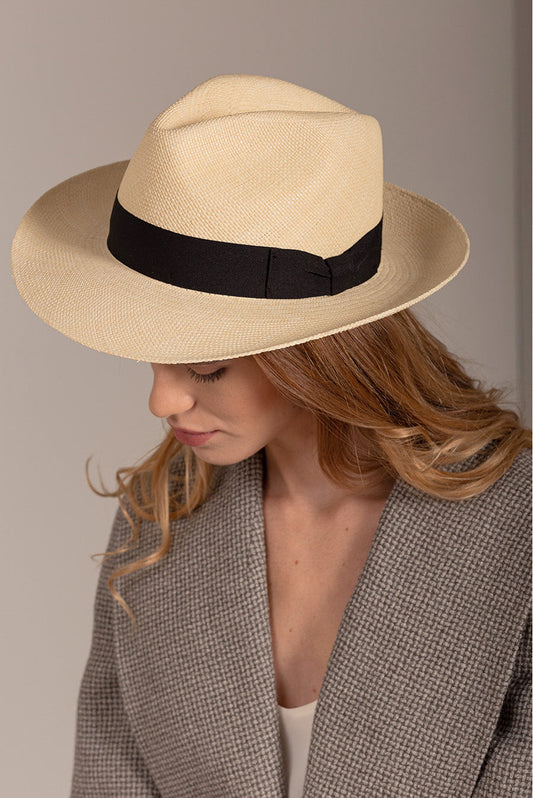 Chapeau Classic Panama en Toquilla Couleur Natural