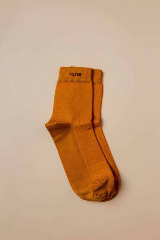 Chaussettes Ruso en Baby Alpaga Couleur Amarillo