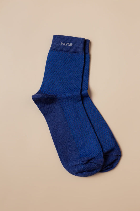 Chaussettes Ruso en Baby Alpaga Couleur Bleu Claro