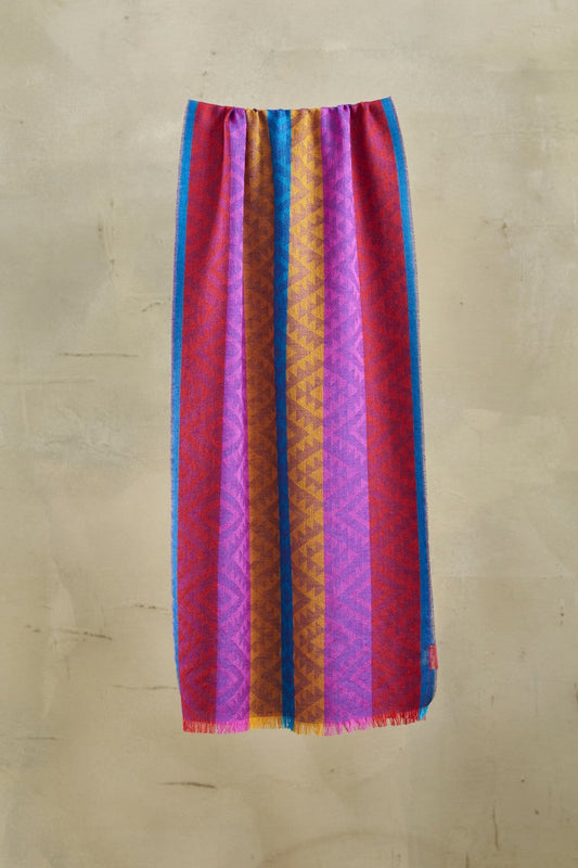 Étole Rocky en Baby Alpaga Couleur MultiCouleur