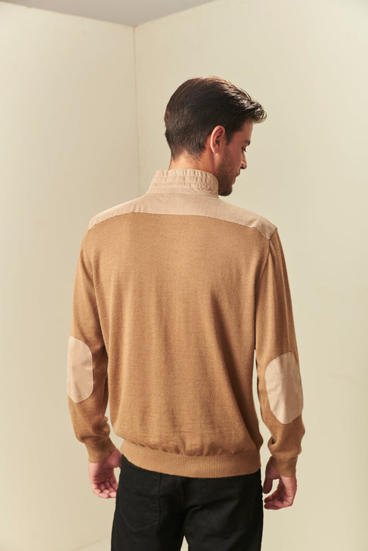 Pull Berlin en Alpaga 16 Couleur Camel