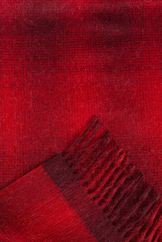 Chalina Scale De Baby Alpaca Color Rojo